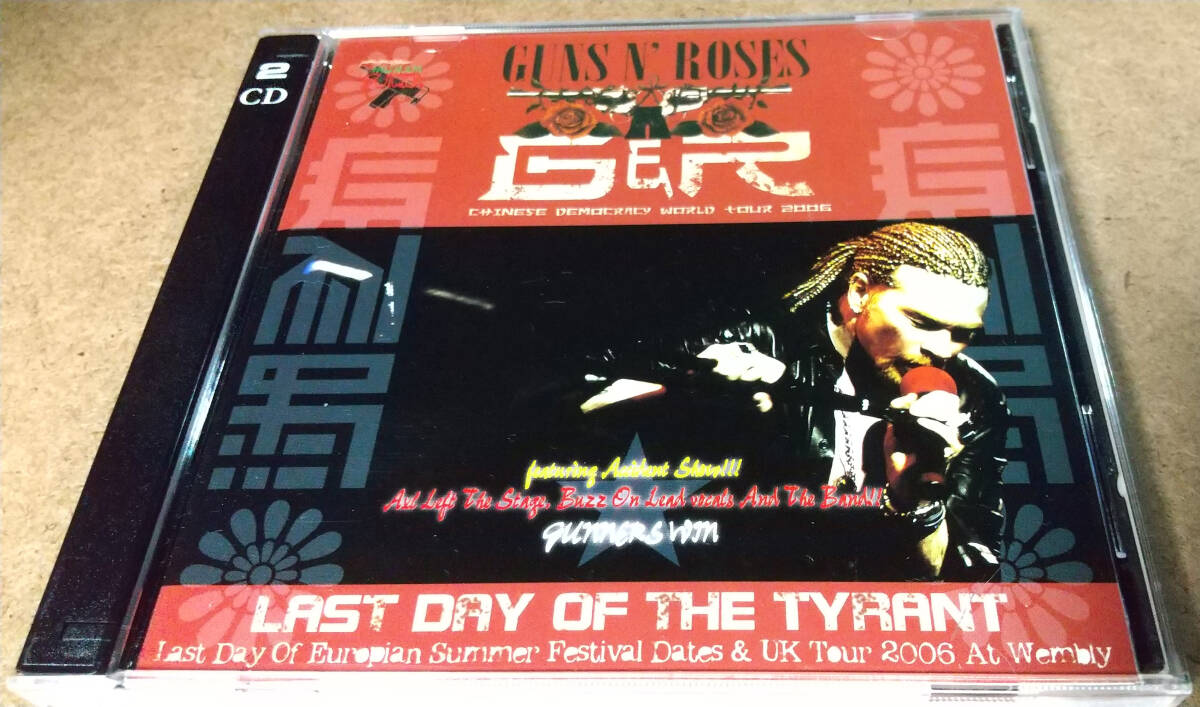 GUNS N' ROSES 「LAST DAY OF THE TYLANT」(2CD)拍卖