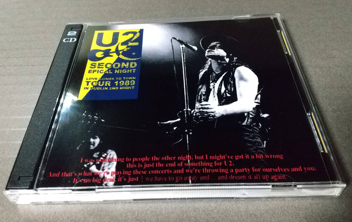 U2 「SECOND EPICAL NIGHT」(2CD)拍卖