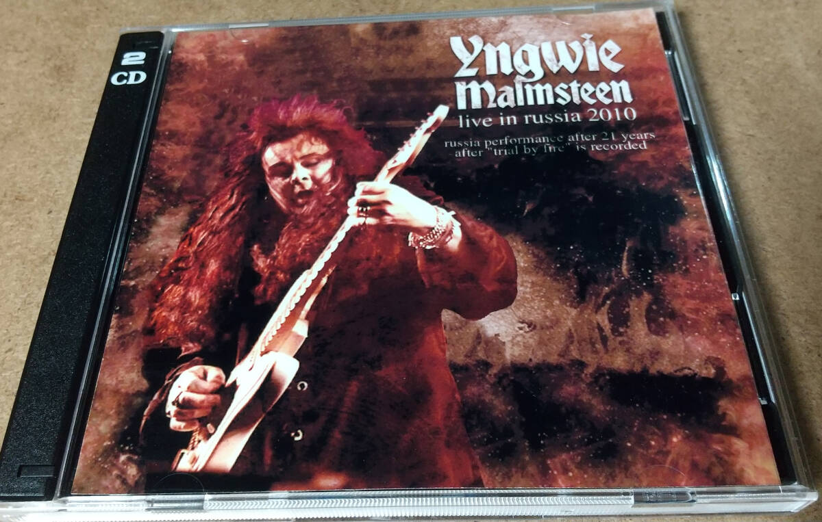 YNGWIE MALMSTEEN 「LIVE IN RUSSIA 2010」(2CD)拍卖