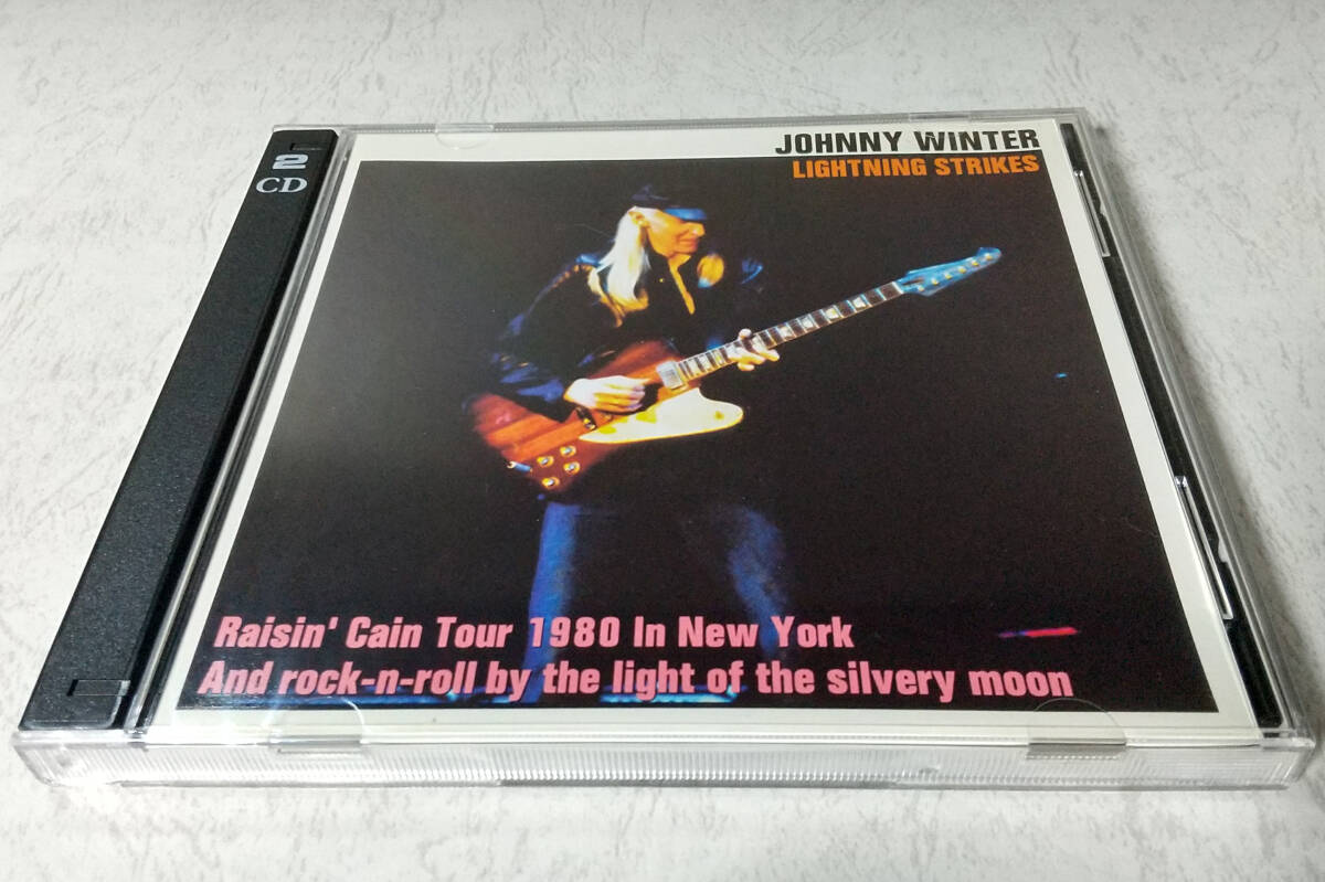 JOHNNY WINTER 「LIGHTNING STRIKES」(2CD)拍卖