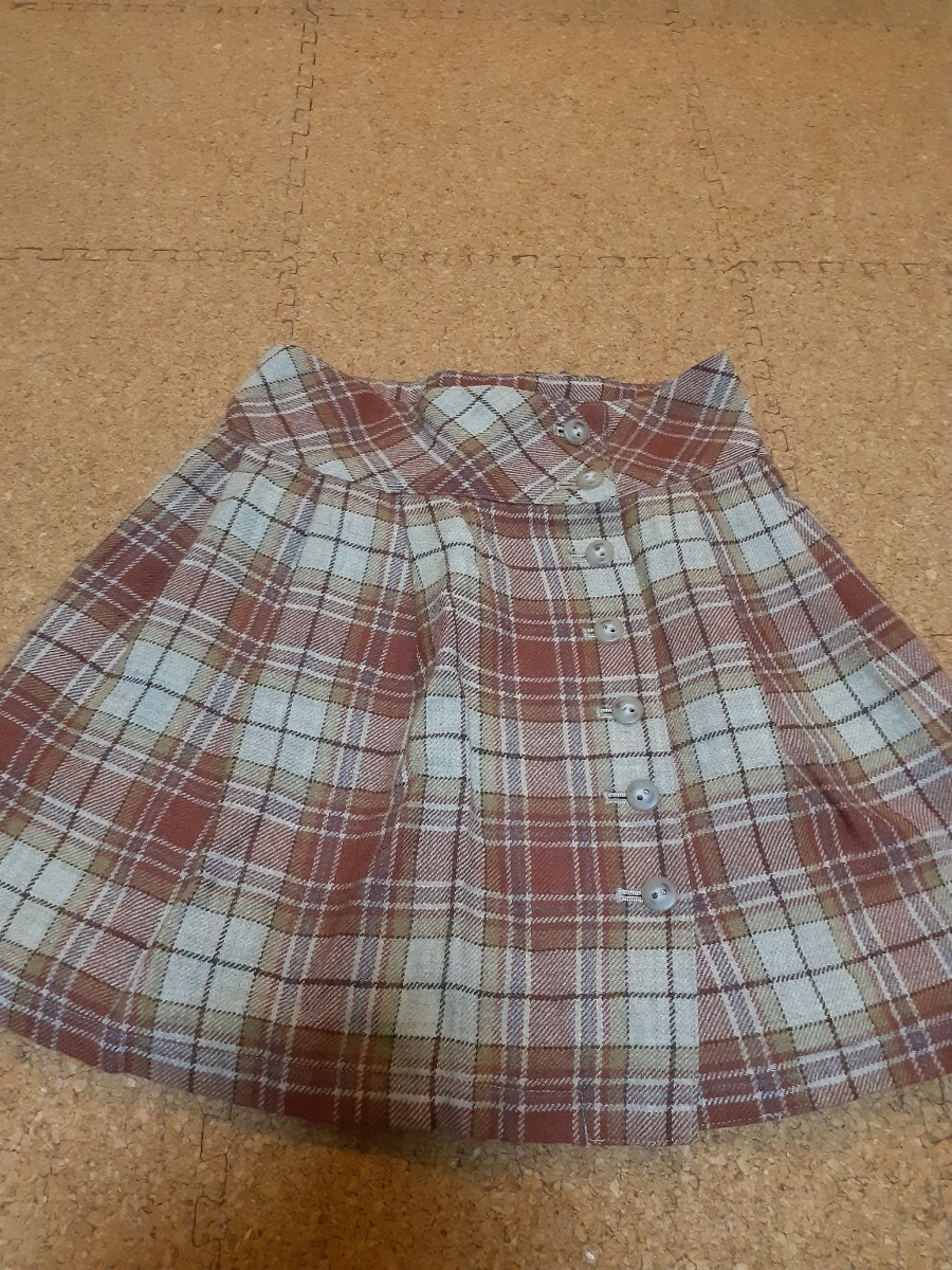 コムサ・デ・モード スカート 130サイズ拍卖
