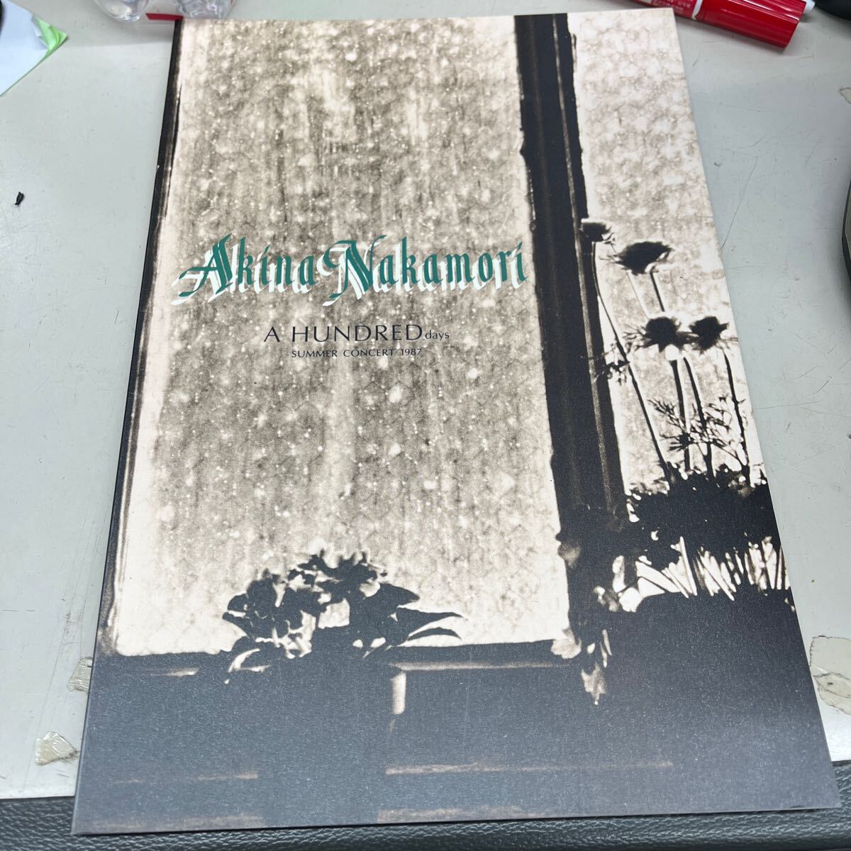 N9479 アンティーク 中森明菜 1987年 サマーコンサート パンフレット拍卖