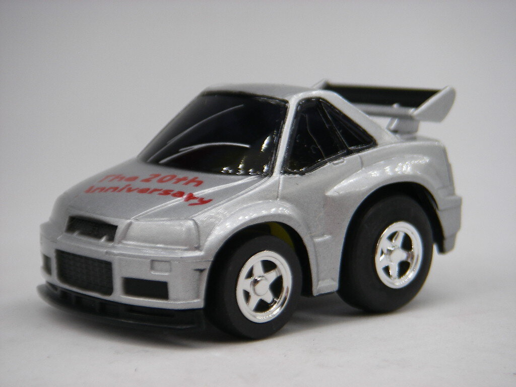 チョロ Q (銀) 日産 スカイライン GT-R R34 <ルース> Choro Q拍卖