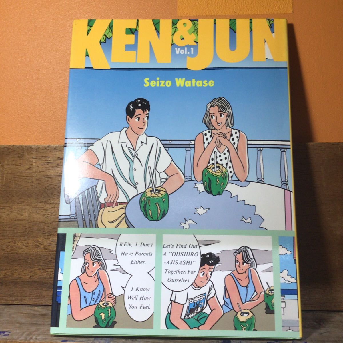 KEN &JUN vol.1 わたせせいぞう 初版 帯なし拍卖