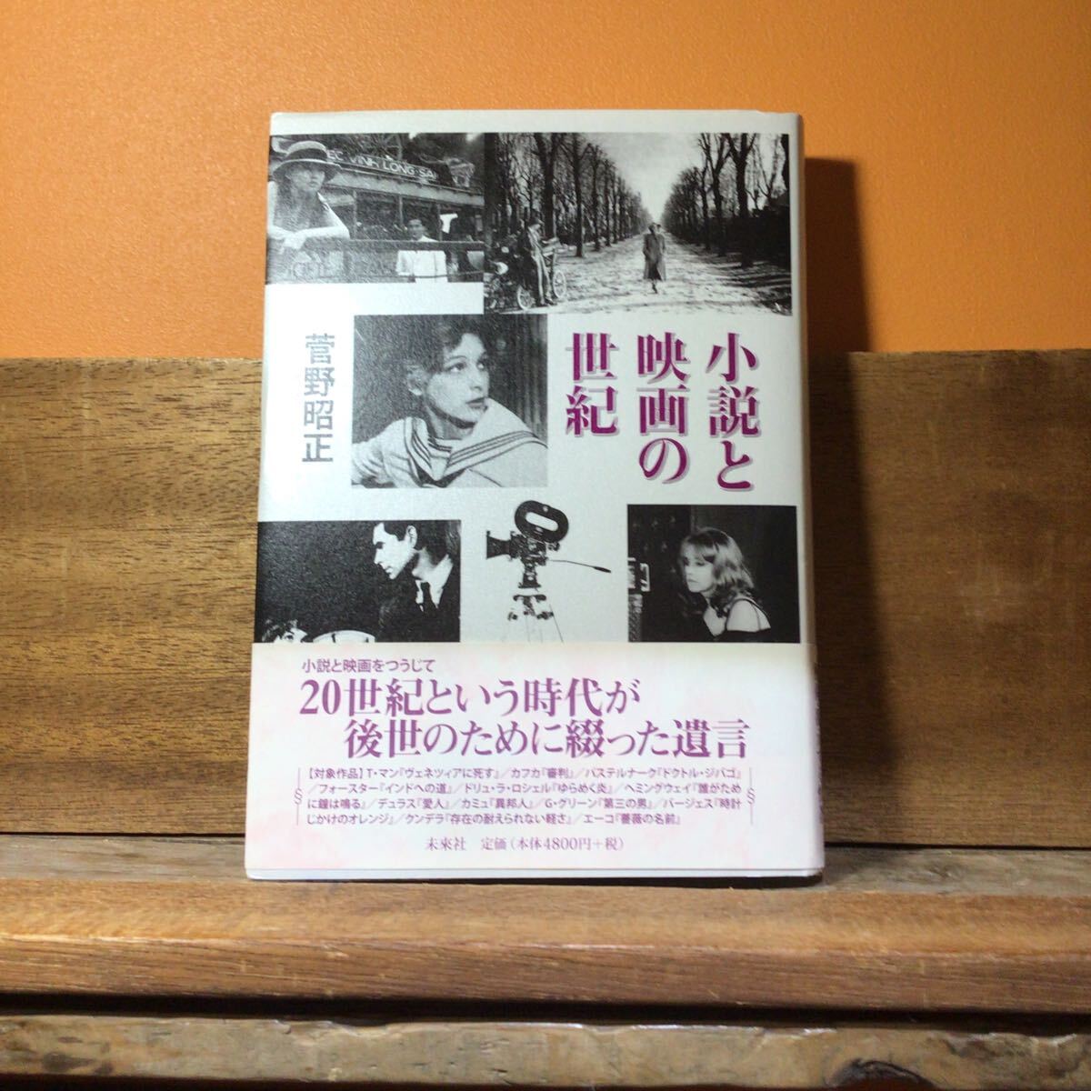 小説と映画の世紀 菅野昭正/著 帯付拍卖