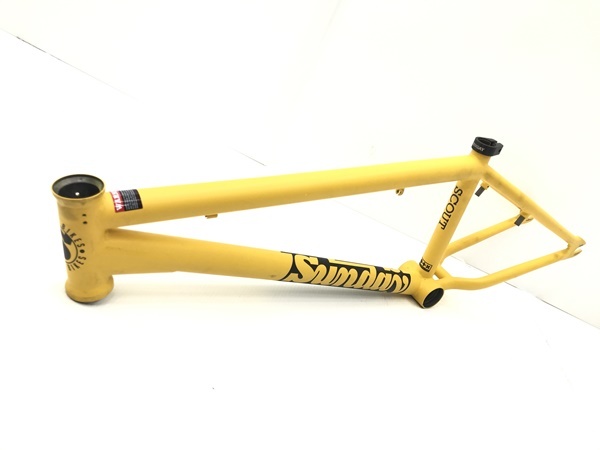 下松)SUNDAY サンデー SCOUT 21 スカウト21 2023年頃 フレーム MX マットマスタード ▼★241107A08B MM07A拍卖