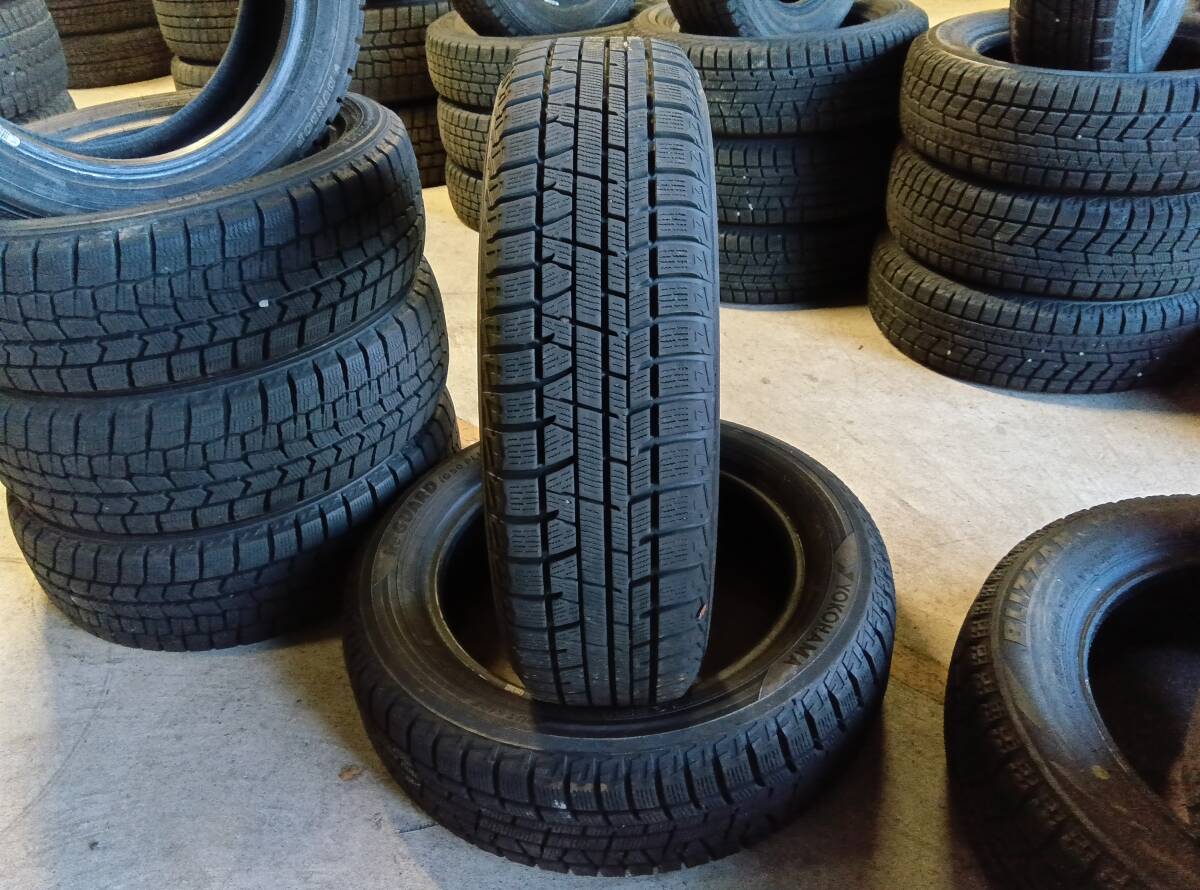 155/65R14 ヨコハマ アイスガードiG50PLUS 8山 2本 No.483拍卖