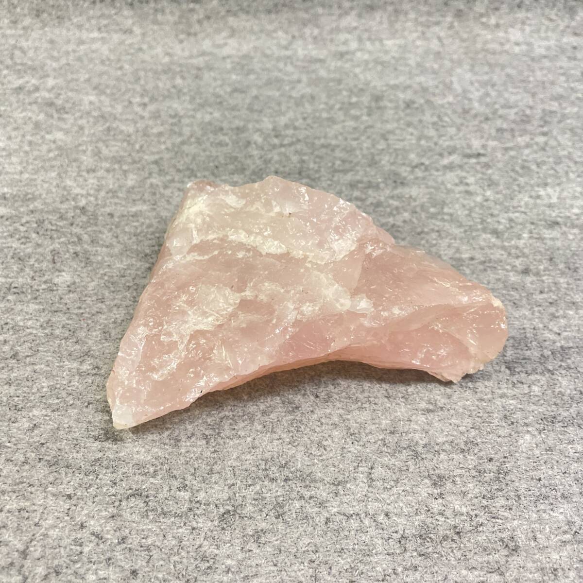 6p2051◆ローズ クォーツ ピンク 原石 観賞 石 天然 626g 3128.5ct インテリア パワー ストーン コレクション 水晶拍卖