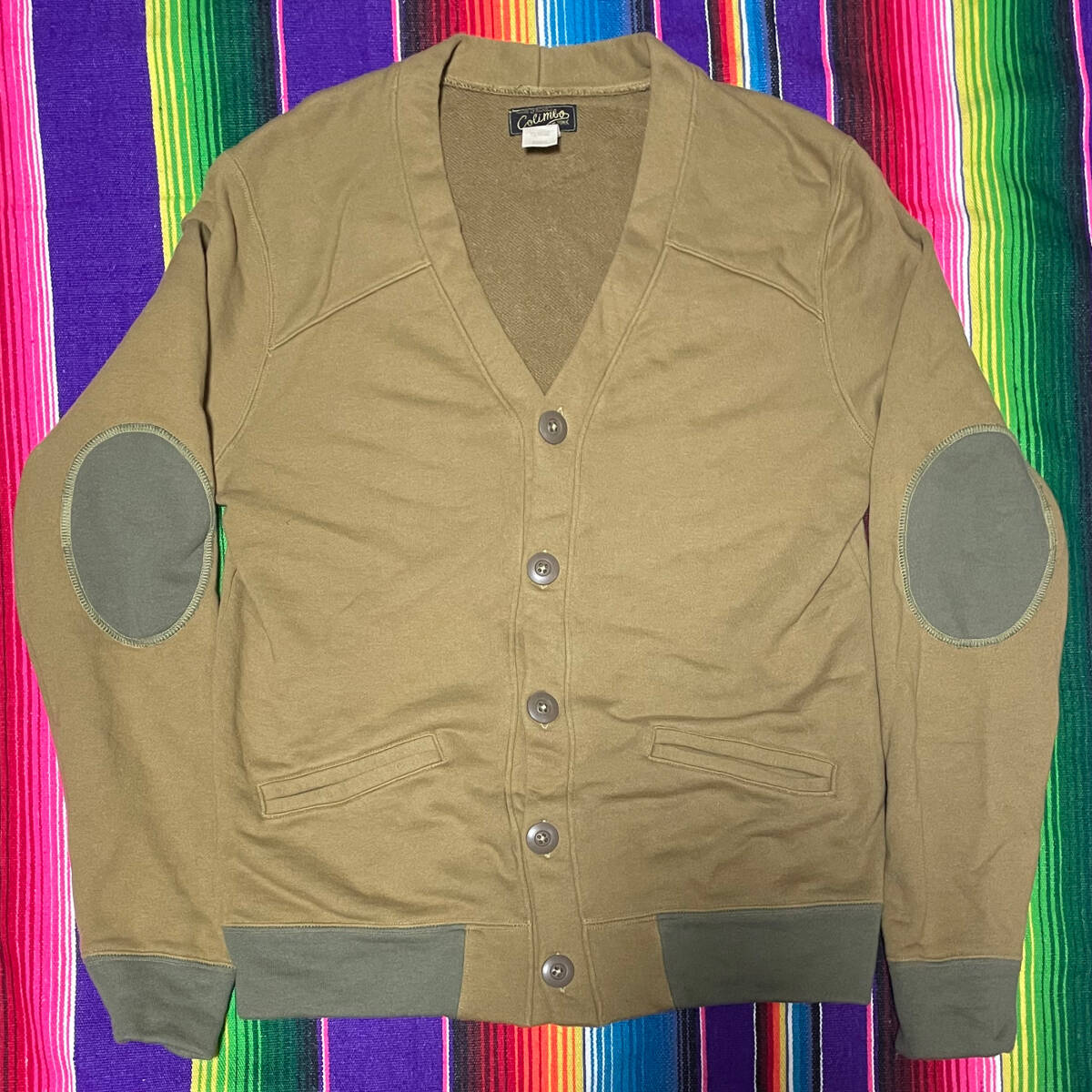 美品!COLIMBO(コリンボ)HANDLEY PAGE CARDIGAN(スウェットカーディガン) M VINTAGE(ヴィンテージ) ROCKABILLY(ロカビリー)フリーホイラーズ拍卖