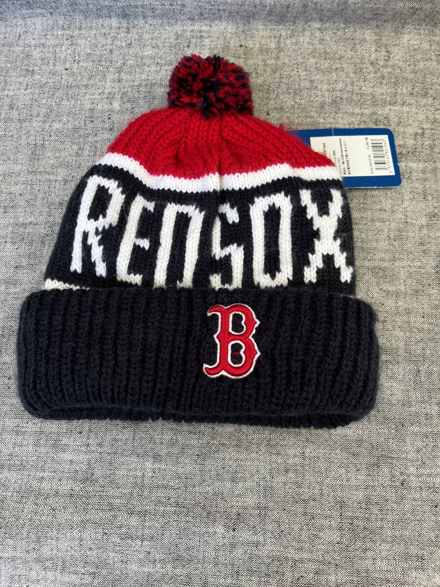 K-554★REDSOX★ニット帽 キッズフリー 帽子 未使用保管品拍卖