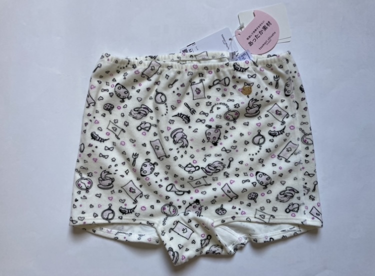 日本製 ツモリチサト アリス ティーパーティ 猫 ラインストーン ボトム あったか 吸湿発熱素材 ワコール拍卖