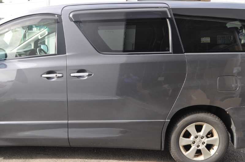 ヴェルファイア 24Z 前期 (ANH25W ANH20W) H.21 純正 左 後 リア スライド ドアパネル ドアプロテクター付 1G3 灰 67004-58060 s016414拍卖