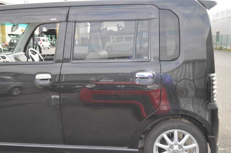 ピクシス スペース カスタム RS (L575A) H.24 純正 動作保証 破損無 左 後 リア ドアパネル Rドア X07 黒 ブラック 67004-B2141 s016352拍卖