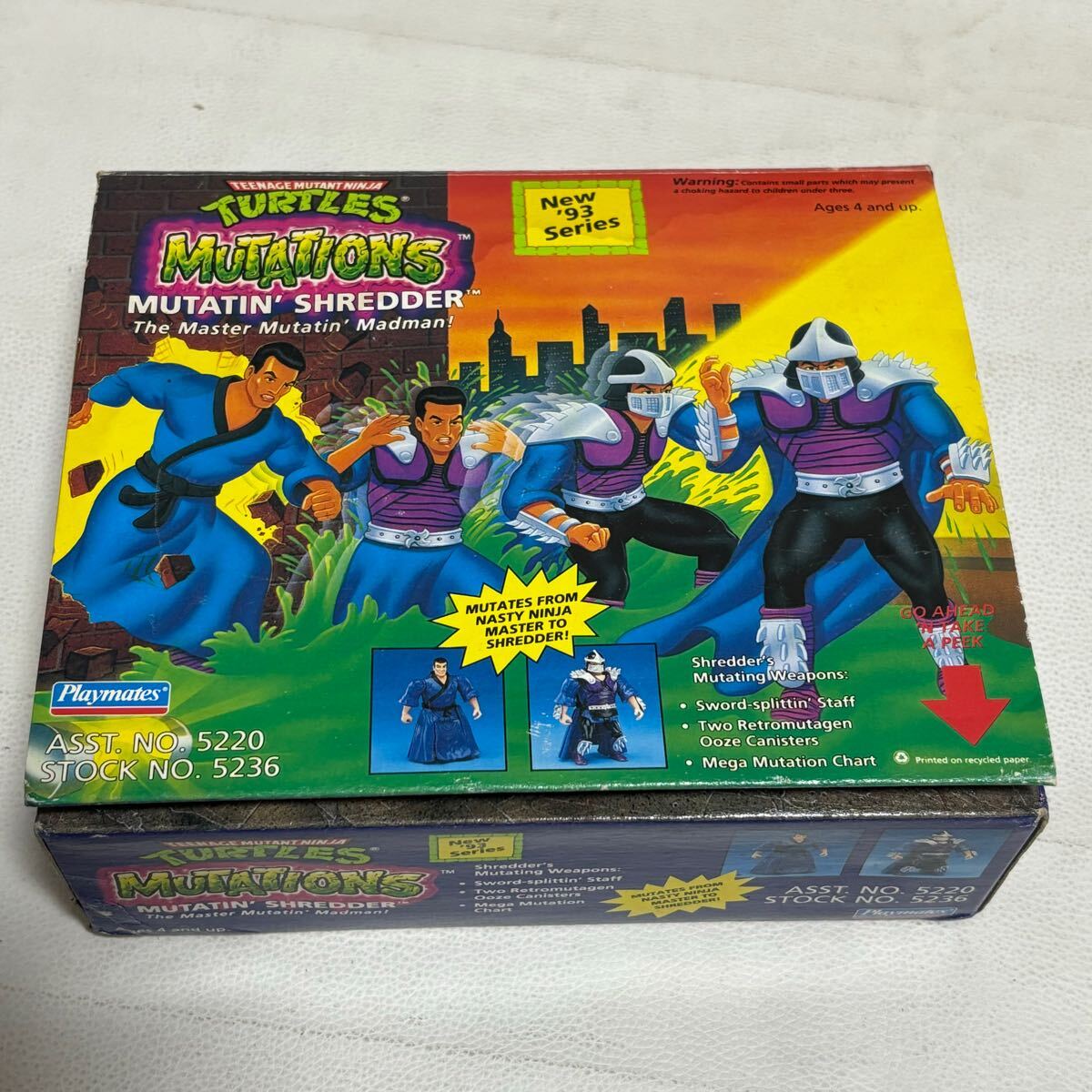 ミュータントシュレッダー 「ティーンエイジ・ミュータント・ニンジャ・タートルズ」 ミュータントシリーズNo.6 アクションフィギュア拍卖