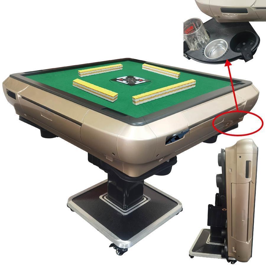 全自動麻雀卓 28mm 麻雀卓2119全自動 折りたたみ 家庭用 麻雀卓 セット 全自動卓 静音 スリム 全自動麻雀台ゴールド 拍卖