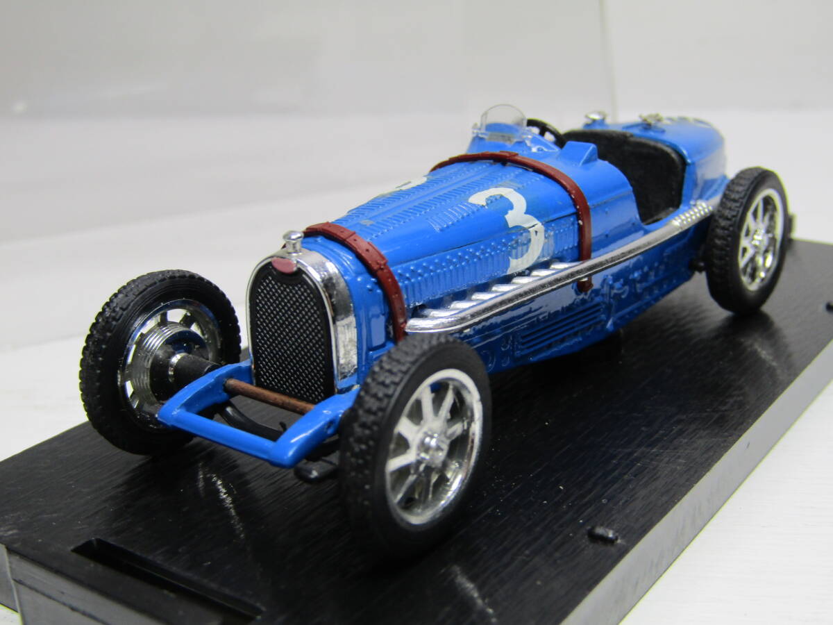 Bugatti 1/43 ブガッテイ brumm Made iItaly ティーポ ブルム #3 イタリア製 当時物 ジャン・ブガッティBugatti tipo 59 HP230 1933 57S拍卖