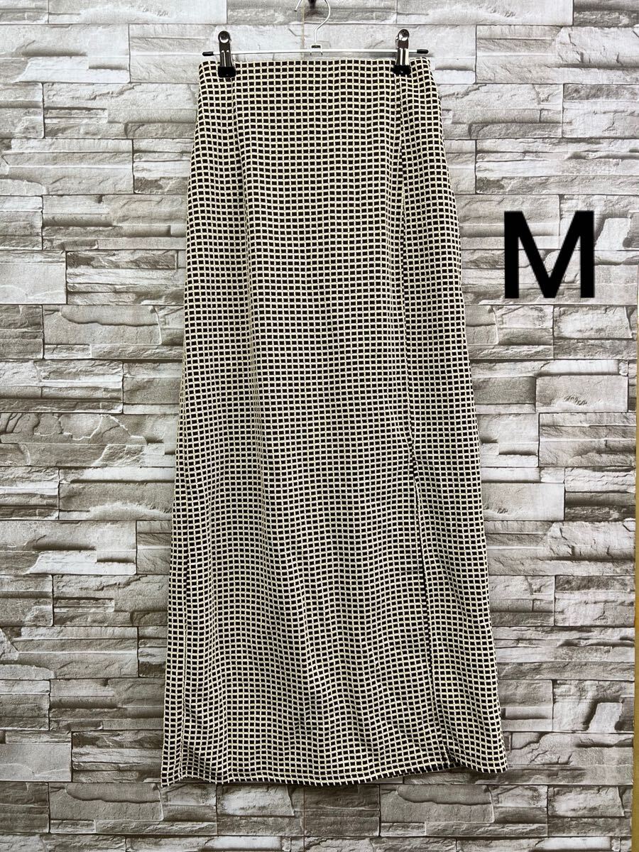 M GRL グレイル スカート ロングスカート ベージュ ブラウン レディース拍卖