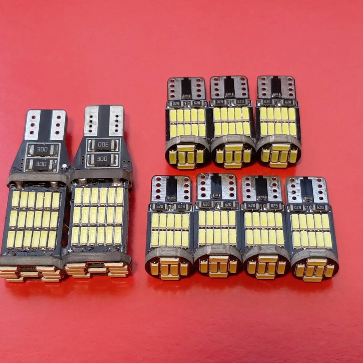 日産 ティアナ L33 ルームランプ バックランプ ポジション球 ナンバー灯 読書灯 T10 LED ホワイト 9個セット /45/26/8拍卖