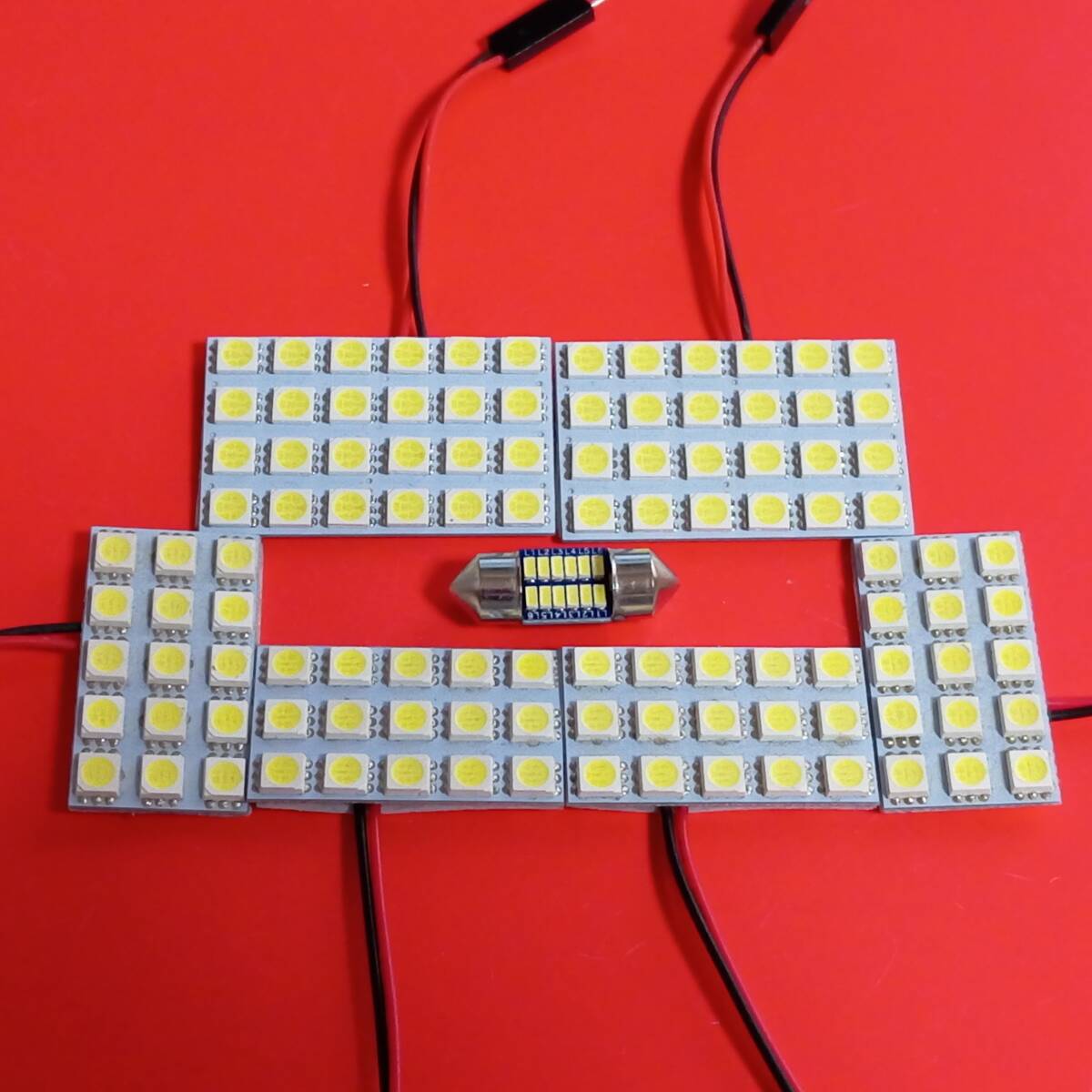 ノア ZRR70系 ドームランプ車 爆光!T10 LED ルームランプ 7点セット ホワイト トヨタ /s24/s15/t28拍卖