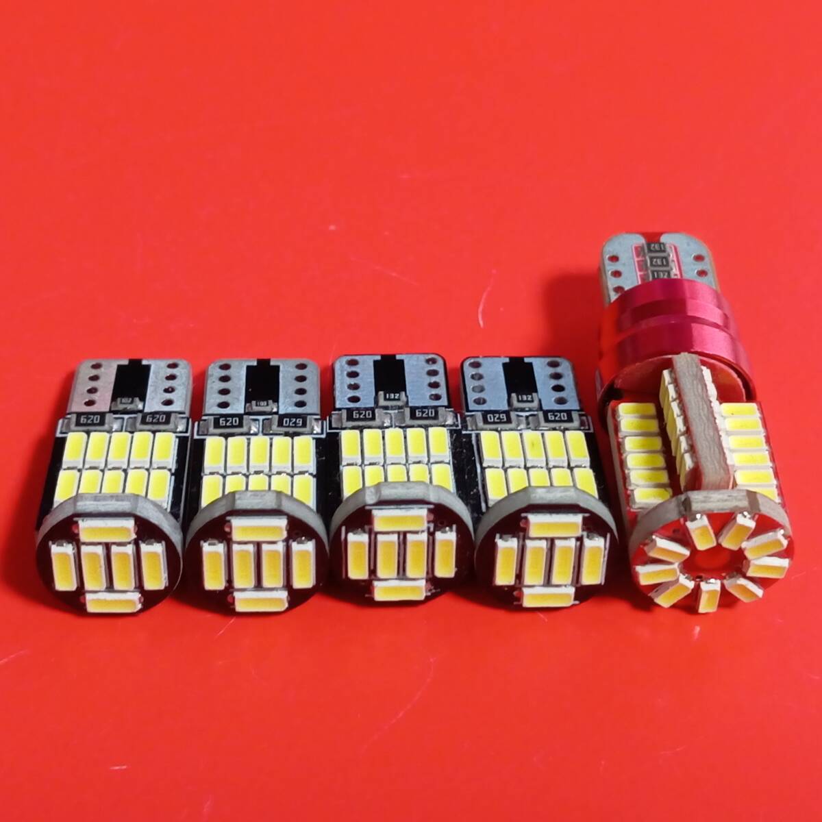 超爆光!DA63T キャリイトラック T10 LED ルームランプ バックランプ ナンバー灯 5点 セット ホワイト スズキ /57/26拍卖