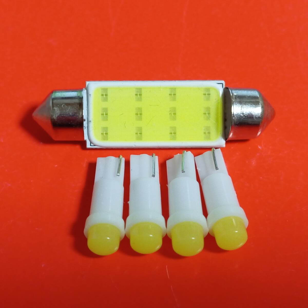 ボルボ MB/MD V40 2代目 超爆光!T10 LED ルームランプ 5点セット キャンセラー内蔵 ホワイト /t5/t42拍卖