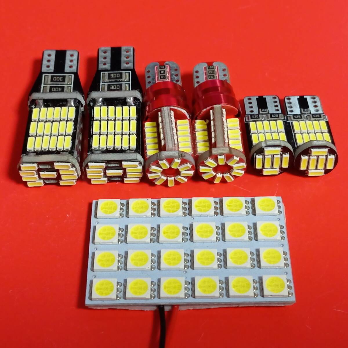 HA6 7 8 9 アクティ トラック 超爆光!T10 LED ルームランプ ポジション ナンバー灯 7個セット ホワイト ホンダ /s24/45/57/6拍卖