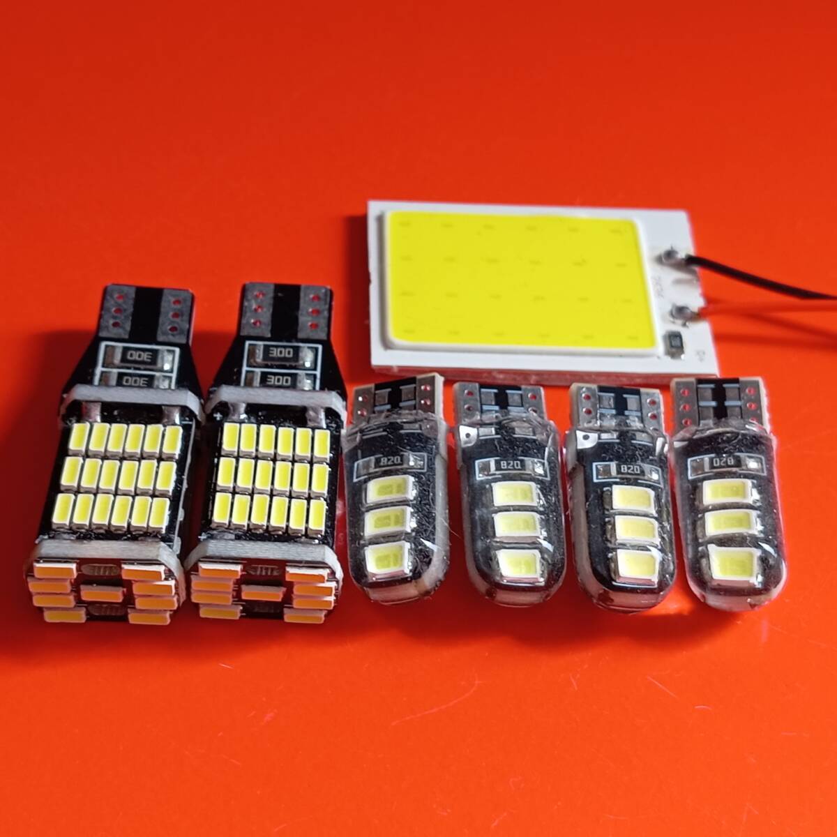 LA650/660S タント 超爆光! T10 LED ルームランプ ナンバー灯 バックランプ 7個セット ホワイト ダイハツ /c24/45/6拍卖