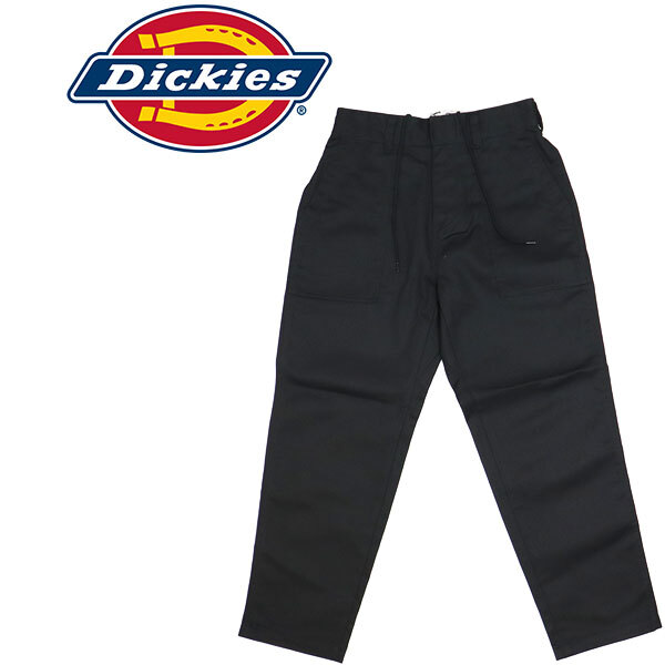 Dickies (ディッキーズ) WD5842 LOOSE TARPERD ルーズ テーパードパンツ BLACK DK017 S拍卖