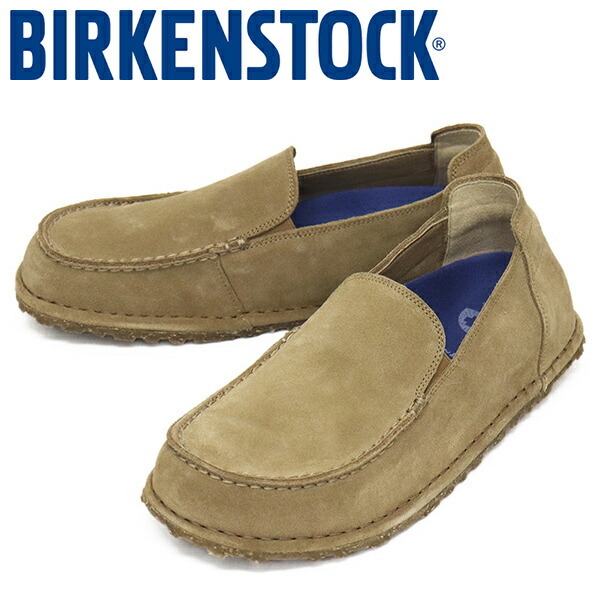 BIRKENSTOCK (ビルケンシュトック) 1027494 UTTI Slip On ウッティ スリッポン スエードレザーシューズ GRAY TAUPE レギュラー幅 BI355 40-拍卖