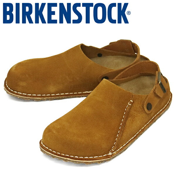 BIRKENSTOCK (ビルケンシュトック) 1025335 LUTRY Premium Suede ルトリー スエードレザーサンダル MINK レギュラー幅 BI369 41-約26.5cm拍卖