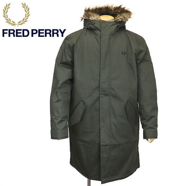 FRED PERRY (フレッドペリー) J8570 ZIP IN LINER PARKA ジップイン ライナー パーカー 601 HUNTING GREEN FP540 S拍卖