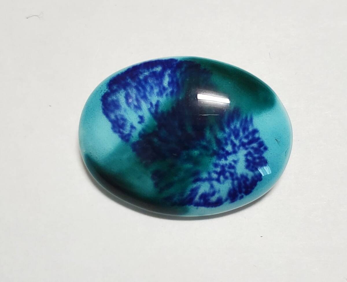 九谷焼 ブローチ レディース アクセサリー 4㎝ 9,8g 美品拍卖