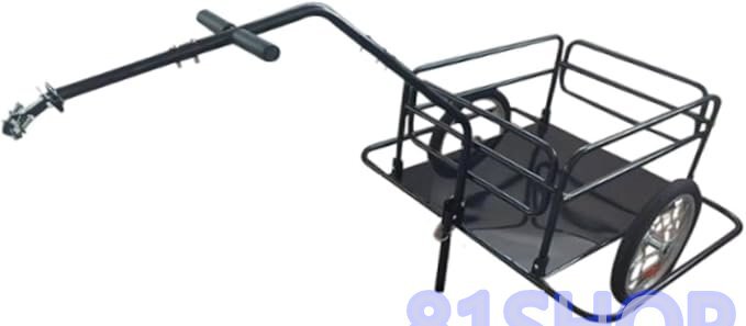 「81SHOP」69インチ自転車荷物ラックカート39cm金属フレーム屋外ホイール拍卖