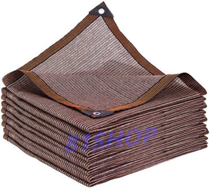 「81SHOP」日除けシェード 遮光ネット 紫外線遮蔽率95% 多機能 サンシェードネット 金属グロメット付き アンチエイジ (Size : 4x8m)拍卖