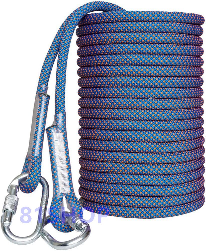 「81SHOP」高高度ワーキングロープ、高強度ポリエステルインナーコア、屋外ロープ、高い汚れ防止および耐摩耗性強度 Size:16mm X 20M拍卖