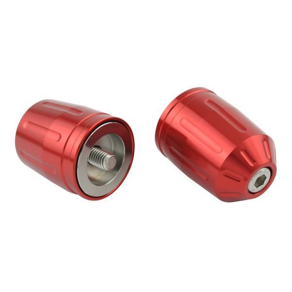 ZX-14R(2012-2020) 用 ウルトラヘビーバーエンドキャップ T2 M8タイプ レッド|ポッシュフェイス/POSH拍卖