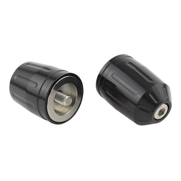 Z1000(2014-2018) 用 ウルトラヘビーバーエンドキャップ T2 M8タイプ ブラック|ポッシュフェイス/POSH拍卖