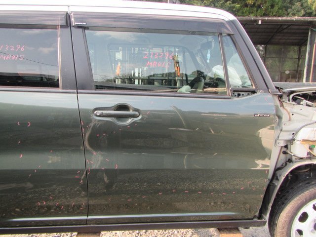 【個人宅配送不可】スズキ ハスラー MR41S H27年式 ■右フロントドア 【B3W/カーキ/ホワイト】 中古 ★213296拍卖