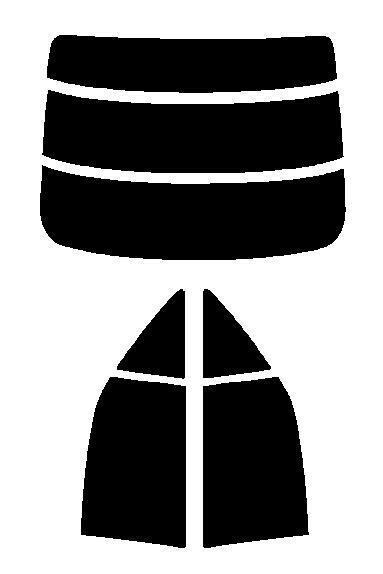 ラグジーグリーン 55% リヤセット カムリ ACV40・ACV45 カット済みフィルム拍卖