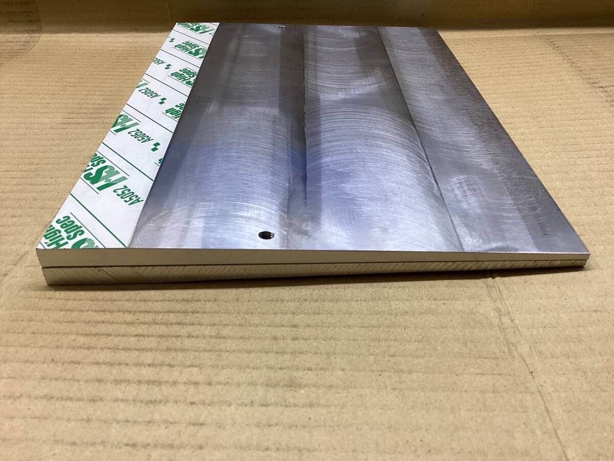 アルミスロープ 段差解消スロープ アルミプレート板。 1組(2枚入り)【見本】(350×350×22)拍卖