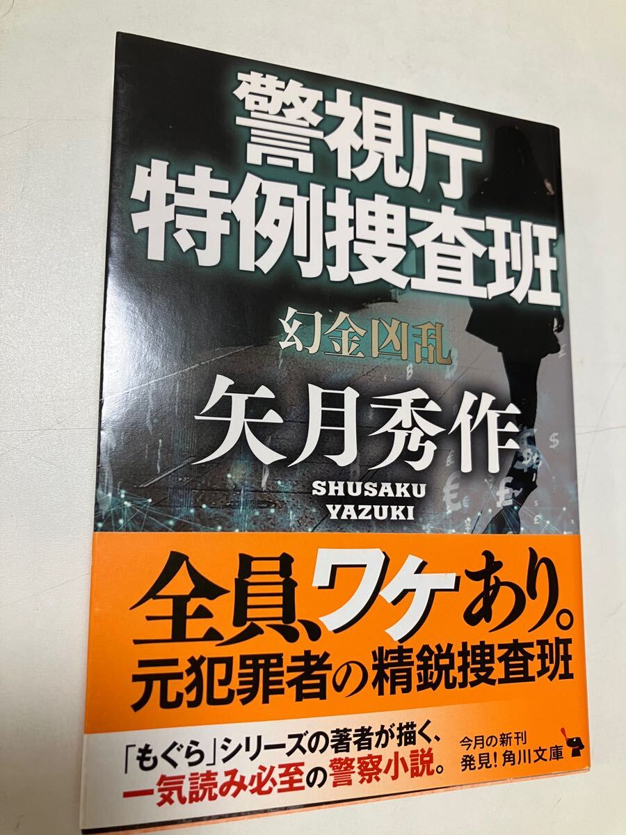 警視庁特例捜査班 幻金凶乱 矢月秀作 角川文庫拍卖
