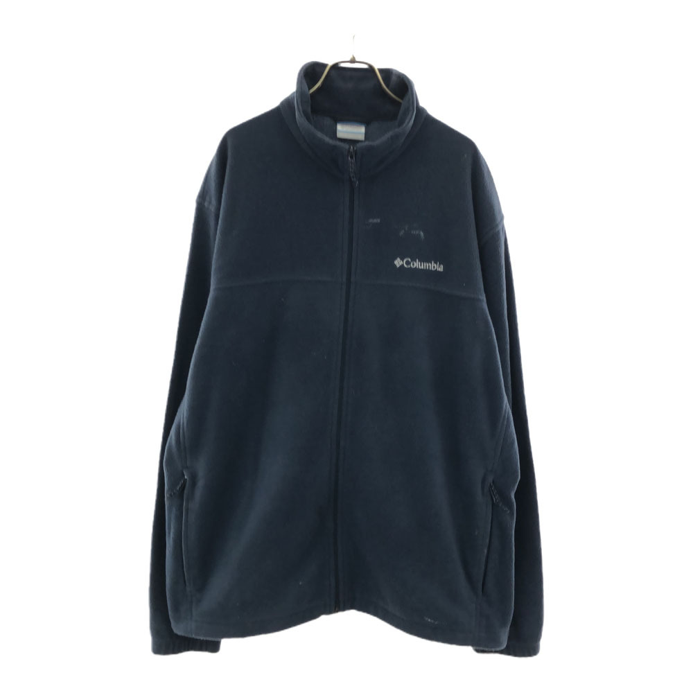 コロンビア フリースジャケット XL ネイビー系 Columbia アウトドア メンズ拍卖
