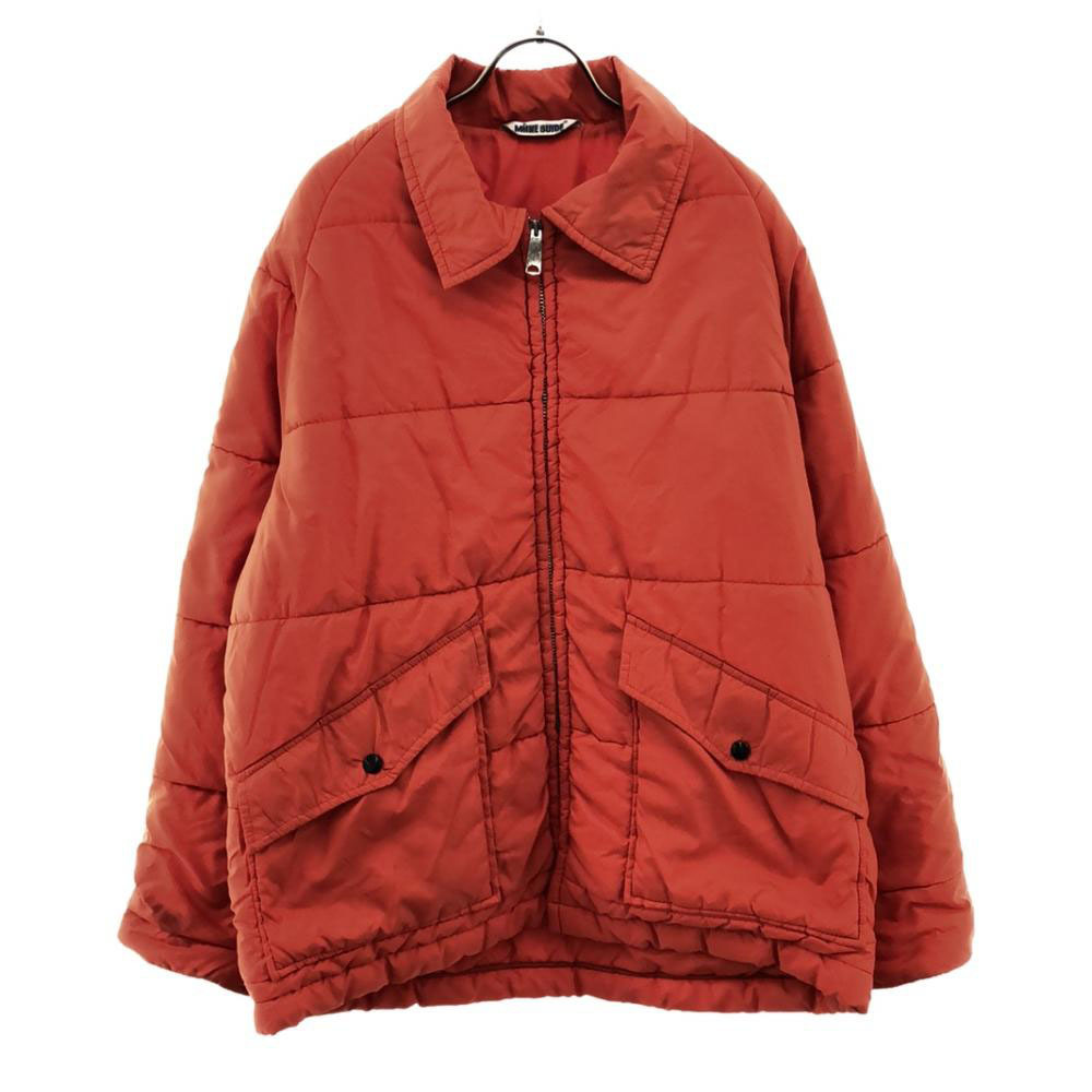 メインガイド 70s 80s ヴィンテージ ジップジャケット オレンジ MAINE GUIDE メンズ拍卖