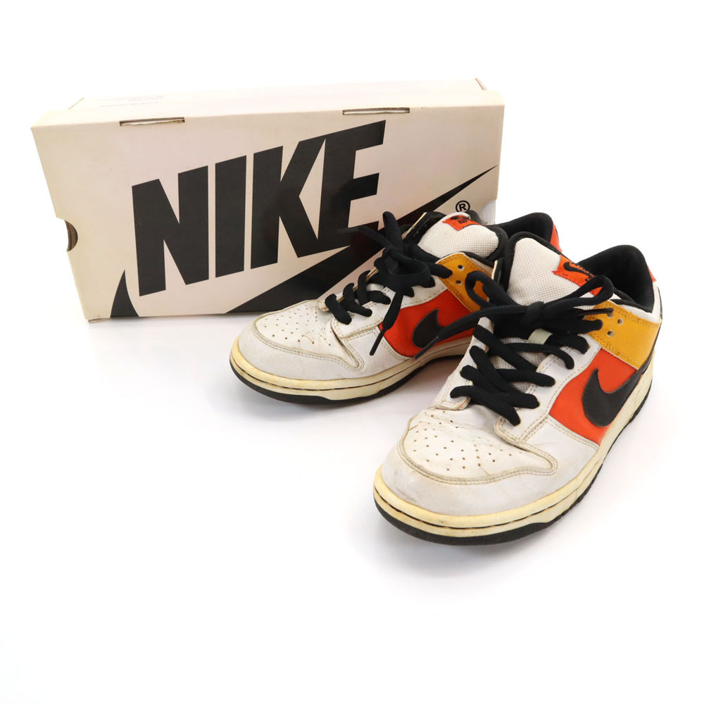 ナイキエスビー ダンク ロー プロ ロズウェル レイガンズ スニーカー 26 ホワイト 他 NIKE SB 304292-802 箱付き メンズ拍卖