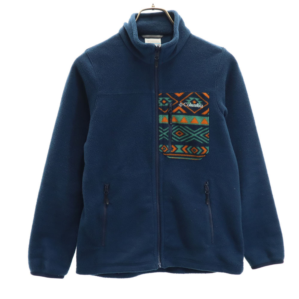 コロンビア PL3225 長袖 バックアイスプリングス フリースジャケット S ネイビー系 Columbia アウトドア レディース拍卖