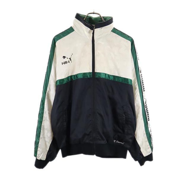 プーマ 90s オールド ヒットユニオン性 ナイロンジャケット ホワイト系 PUMA 裏メッシュ メンズ拍卖