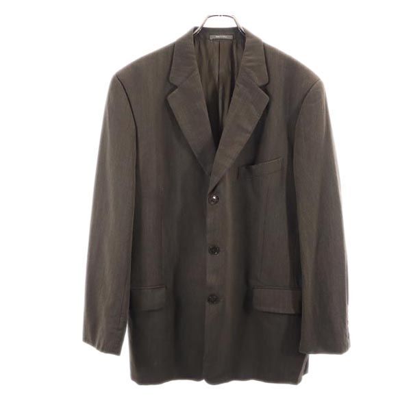 カルバンクライン 90s USA製 ウール オールド テーラードジャケット 42 ブラウン 1191 ブレザー メンズ拍卖