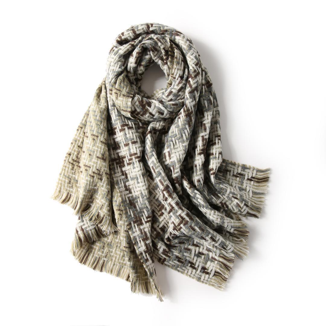 【MQ-04】新品 レディース 秋冬大判 ストール膝掛け 冷房対策ショール おしゃれ 柔らかいマフラー拍卖