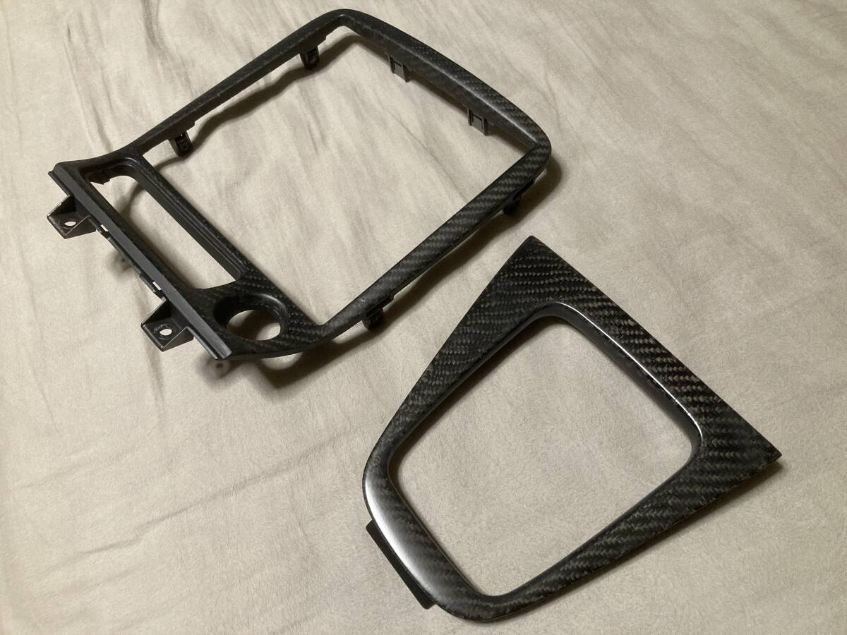 1点もの!NB ロードスター用 オーディオパネル と シフトパネル の セット リアルカーボン 綾織カーボン マットクリア拍卖