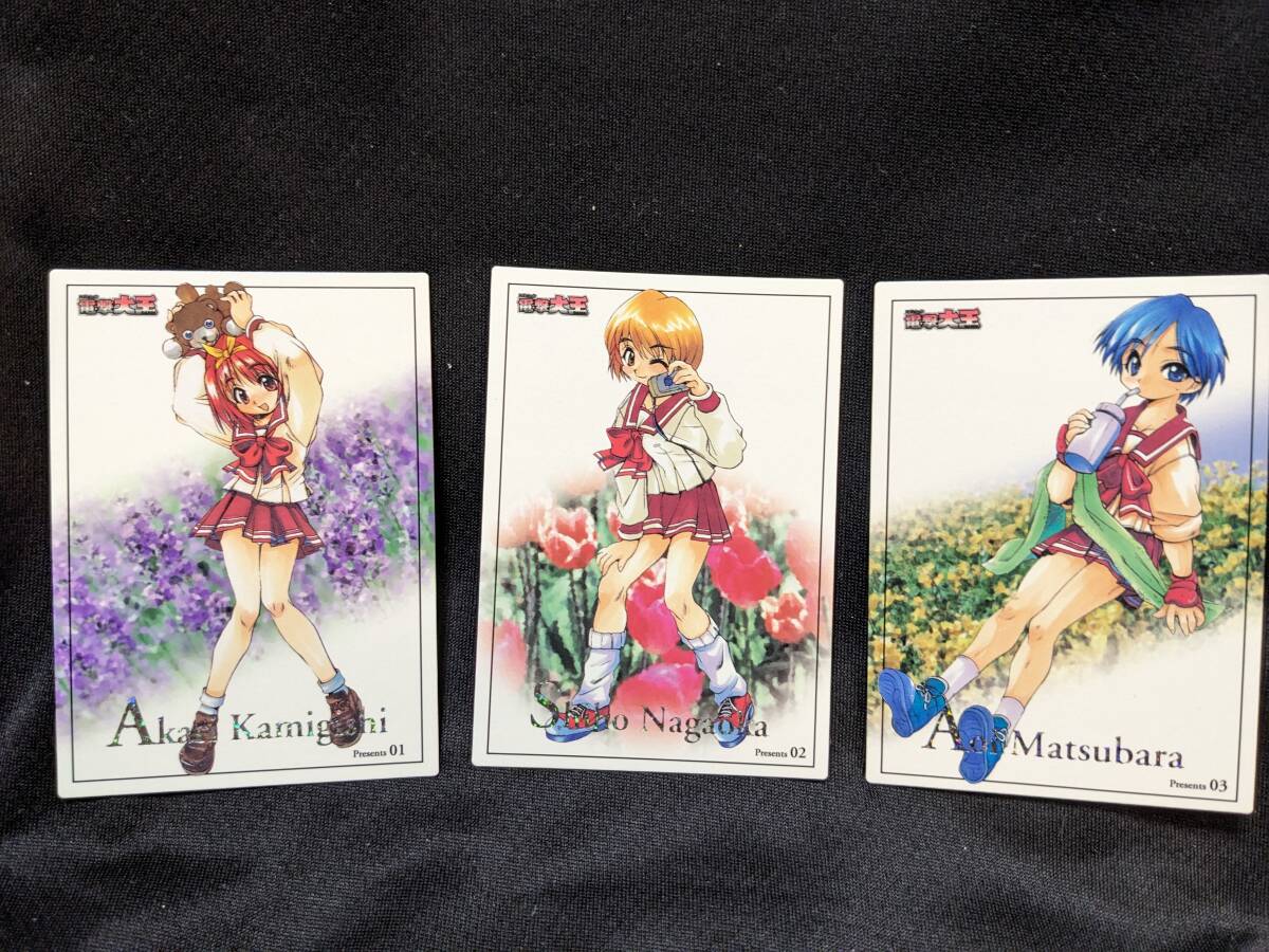 【送料無料】(非売品) ToHeart 電撃大王 特典トレーディングカード(神岸あかり 長岡志保 松原 葵) トゥハート アクアプラス リーフ拍卖